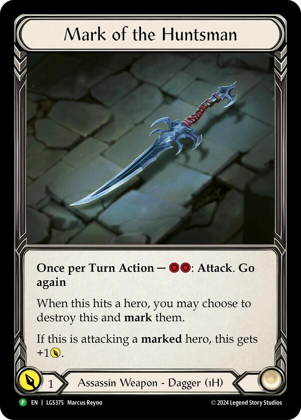 Mark of the Huntsman [LGS375] (Promo)  Rainbow Foil | Card Merchant Takapuna