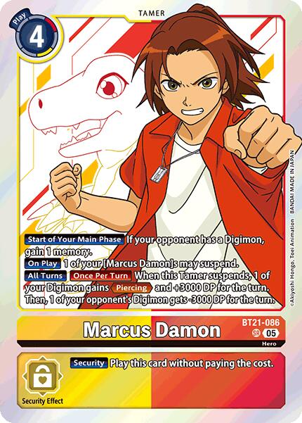 Marcus Damon [BT21-086] [World Convergence] | Card Merchant Takapuna