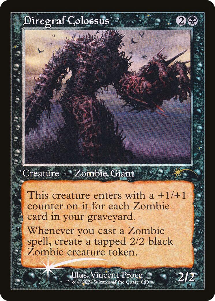 Diregraf Colossus (Retro Frame) [Secret Lair Drop Series] | Card Merchant Takapuna