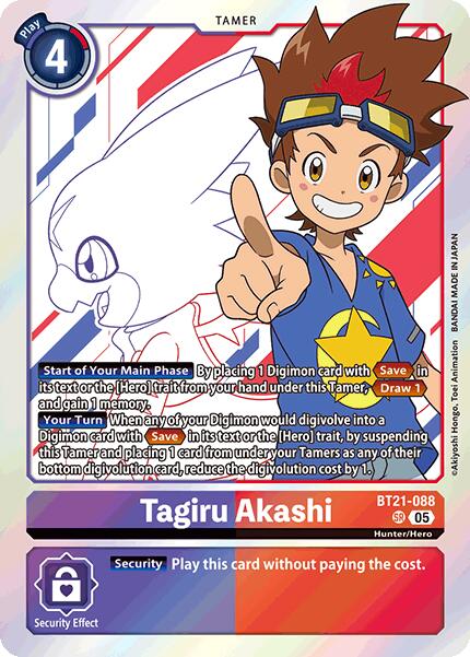 Tagiru Akashi [BT21-088] [World Convergence] | Card Merchant Takapuna