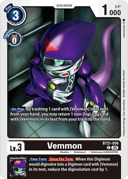 Vemmon [BT21-056] [World Convergence] | Card Merchant Takapuna