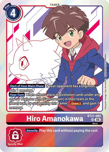 Hiro Amanokawa [BT21-080] [World Convergence] | Card Merchant Takapuna