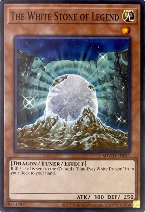 The White Stone of Legend (Unlimited Misprint) [SDWD-EN011] Common | Card Merchant Takapuna