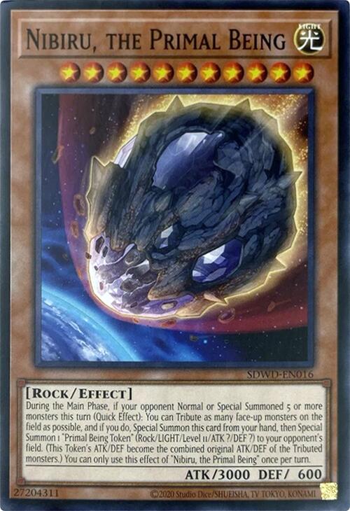 Nibiru, the Primal Being (Unlimited Misprint) [SDWD-EN016] Common | Card Merchant Takapuna