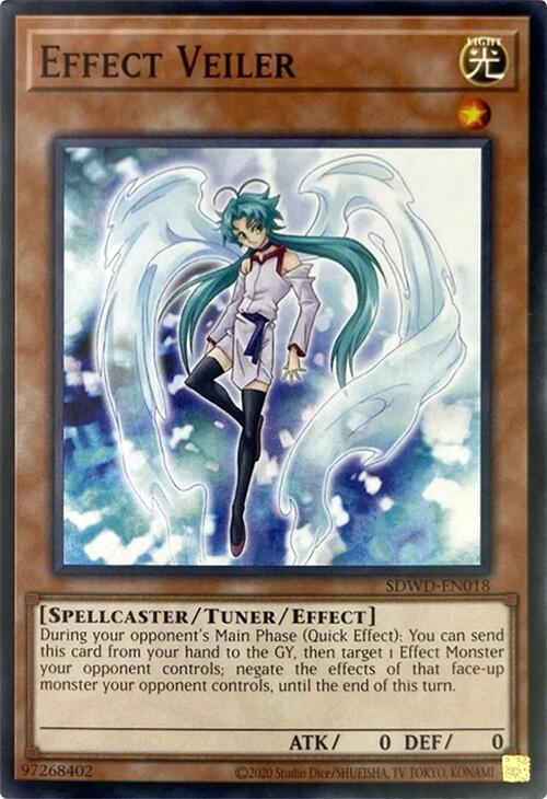 Effect Veiler (Unlimited Misprint) [SDWD-EN018] Common | Card Merchant Takapuna