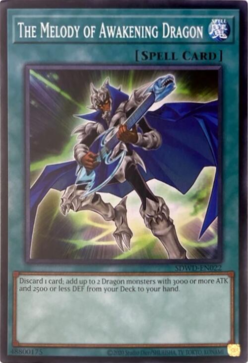 The Melody of Awakening Dragon (Unlimited Misprint) [SDWD-EN022] Common | Card Merchant Takapuna