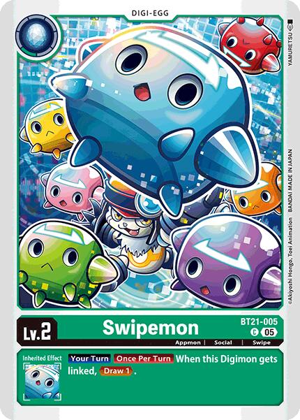 Swipemon [BT21-005] [World Convergence] | Card Merchant Takapuna