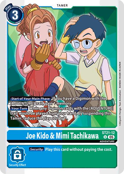 Joe Kido & Mimi Tachikawa [ST21-12] [Starter Deck: Hero of Hope] | Card Merchant Takapuna