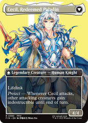 Cecil, Dark Knight // Cecil, Redeemed Paladin (Borderless) [FINAL FANTASY] | Card Merchant Takapuna