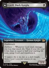 Cecil, Dark Knight // Cecil, Redeemed Paladin (Extended Art) [FINAL FANTASY] | Card Merchant Takapuna