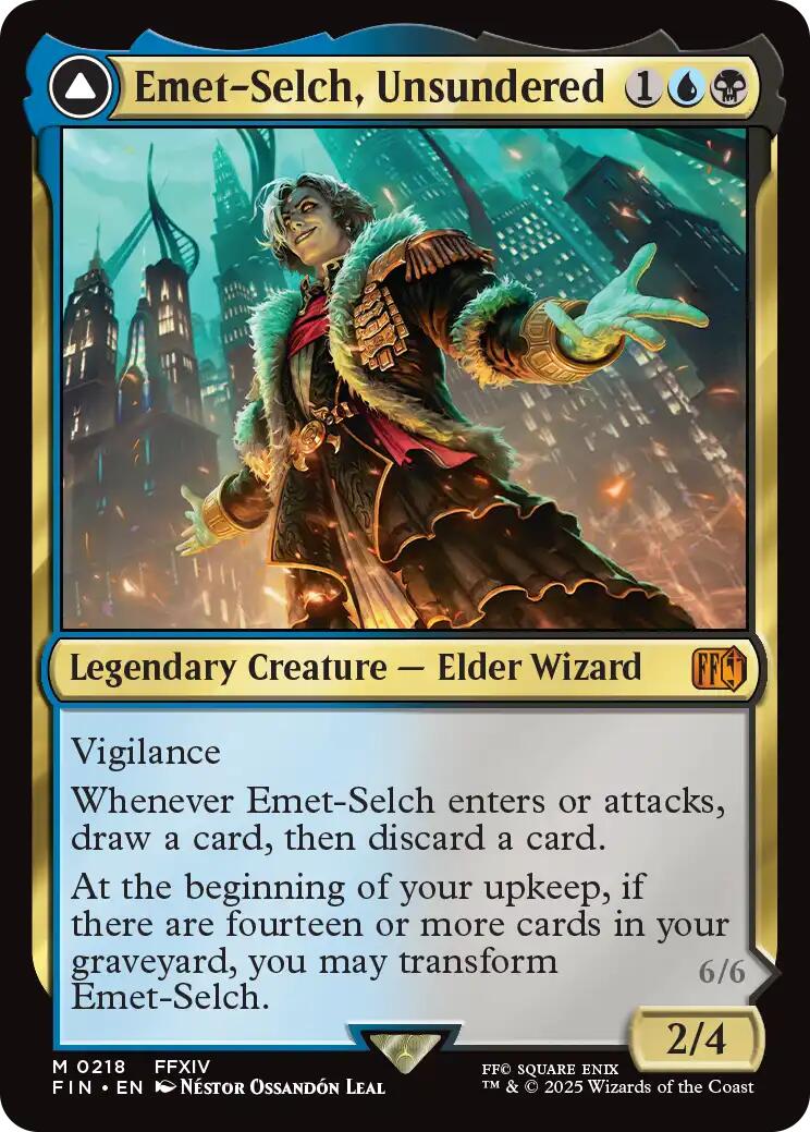 Emet-Selch, Unsundered // Hades, Sorcerer of Eld [FINAL FANTASY] | Card Merchant Takapuna