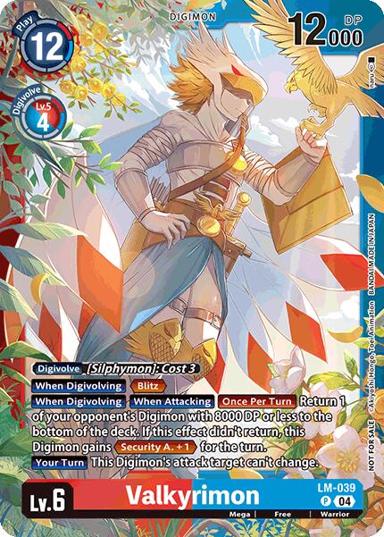 Valkyrimon [LM-039] (Limited Card Pack) [World Convergence] | Card Merchant Takapuna