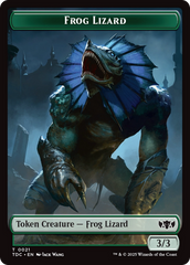 Frog Lizard // Dragon (0014) Double-Sided Token [Tarkir: Dragonstorm Commander Tokens] | Card Merchant Takapuna
