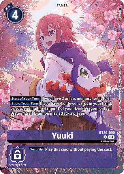 Yuuki [BT20-090] (Special Booster Ver.2.5 Celebration Event) [Release Special Booster Ver.2.5 Promos] | Card Merchant Takapuna