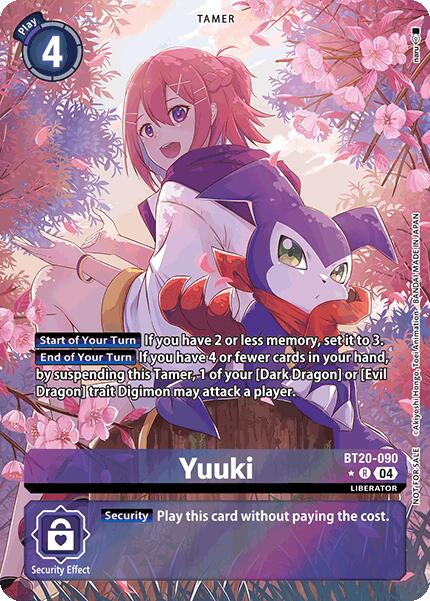 Yuuki [BT20-090] (Special Booster Ver.2.5 Celebration Event -Winner-) [Release Special Booster Ver.2.5 Promos] | Card Merchant Takapuna