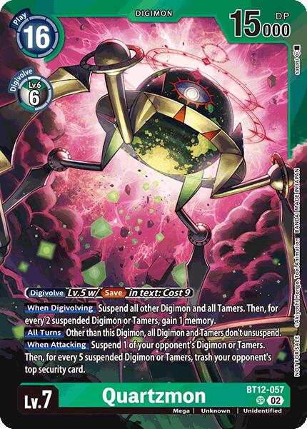 Quartzmon [BT12-057] (Special Event Pack 2025) [Across Time Promos] | Card Merchant Takapuna