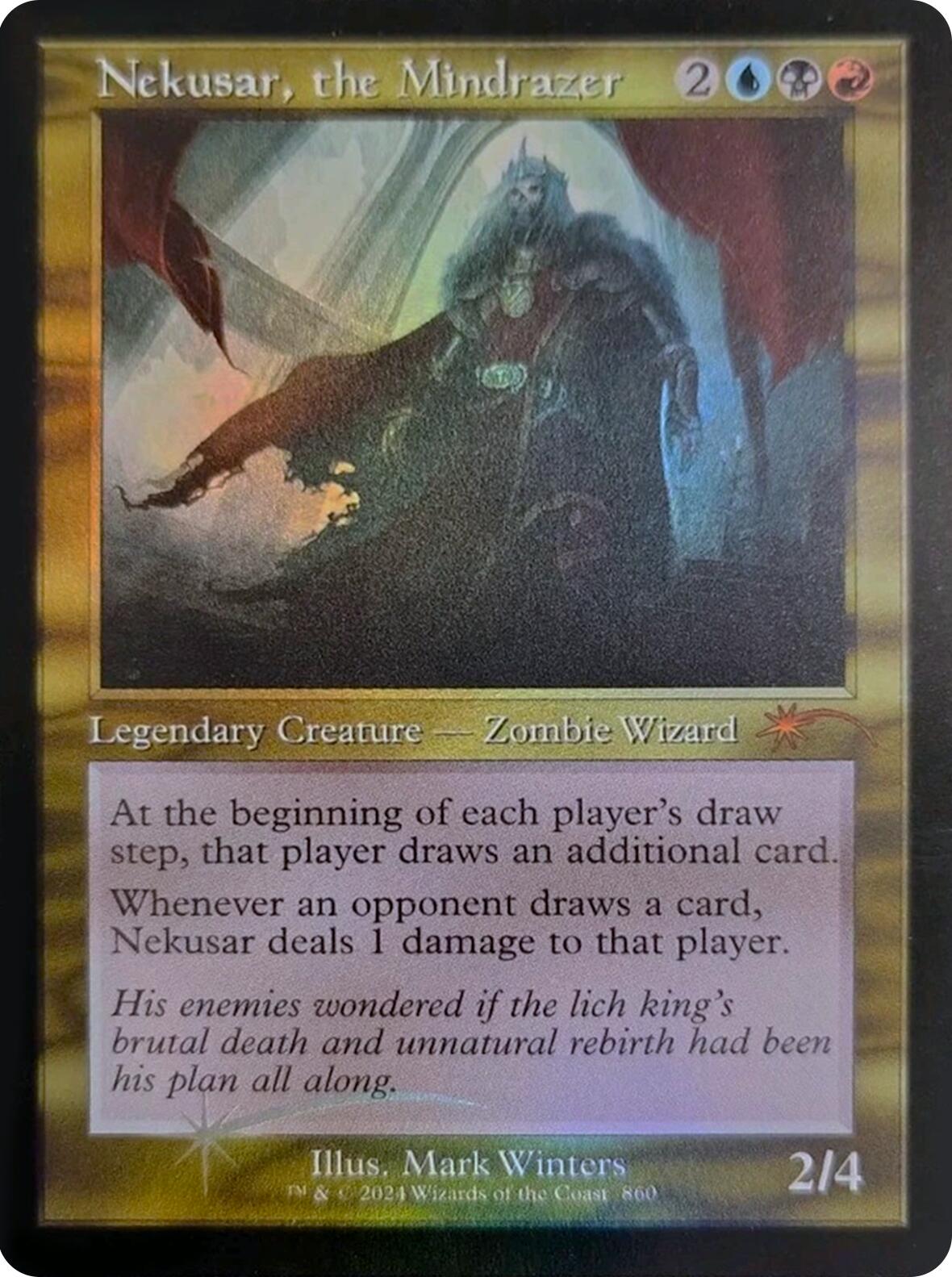 Nekusar, the Mindrazer (Retro Frame) [Secret Lair Drop Series] | Card Merchant Takapuna