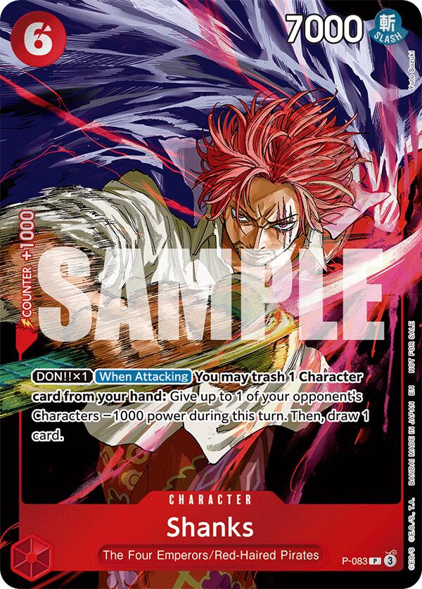 Shanks (Event Pack Vol. 6) [One Piece Promotion Cards] | Card Merchant Takapuna