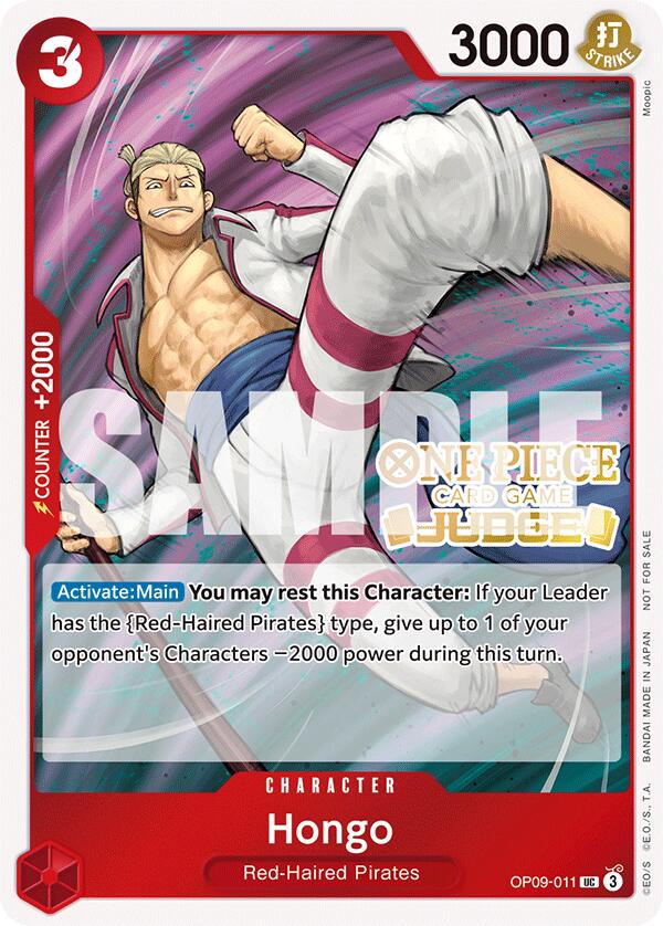 Hongo (Judge Pack Vol. 5) [One Piece Promotion Cards] | Card Merchant Takapuna