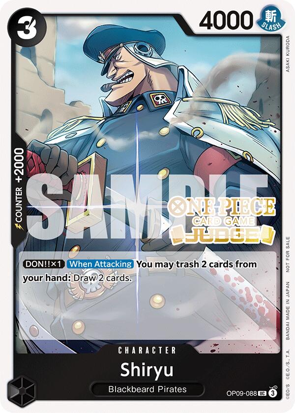 Shiryu (Judge Pack Vol. 5) [One Piece Promotion Cards] | Card Merchant Takapuna