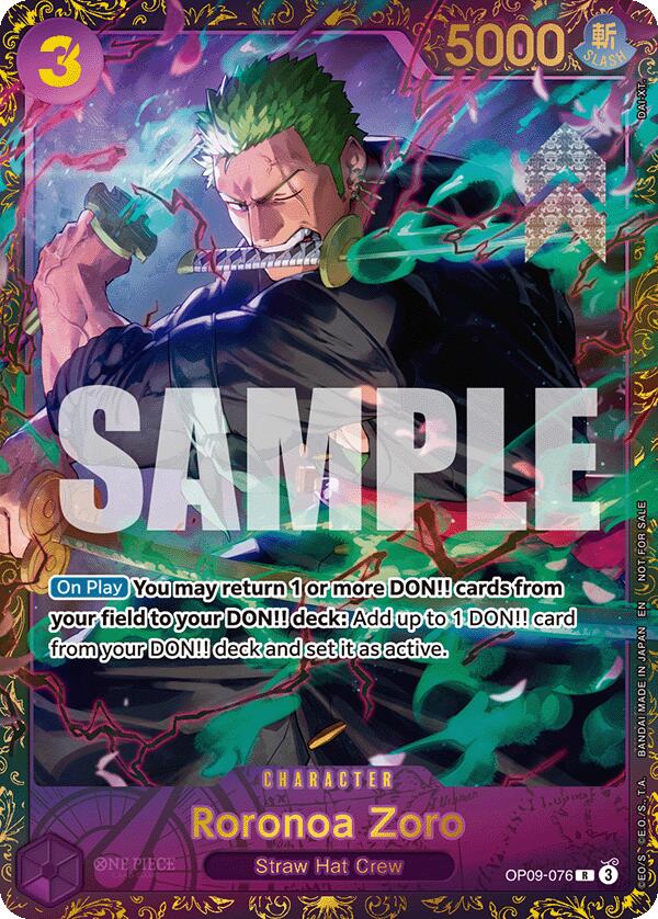 Roronoa Zoro (Championship 25-26 Regionals Season 1) [One Piece Promotion Cards] | Card Merchant Takapuna