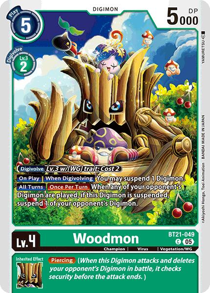 Woodmon [BT21-049] [World Convergence] | Card Merchant Takapuna