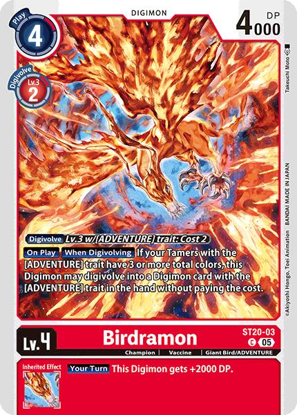 Birdramon [ST20-03] [Starter Deck: Protector of Light] | Card Merchant Takapuna