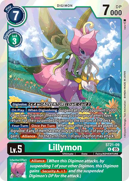 Lillymon [ST21-09] [Starter Deck: Hero of Hope] | Card Merchant Takapuna