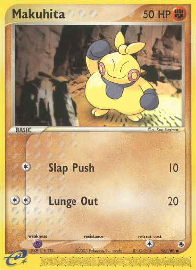 Makuhita (56/109) [EX: Ruby & Sapphire] | Card Merchant Takapuna