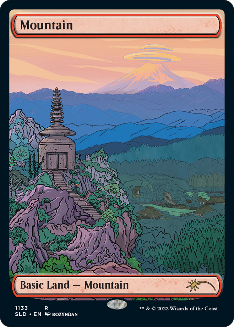 Mountain (1133) (Full-Art) [Secret Lair Drop Series] | Card Merchant Takapuna