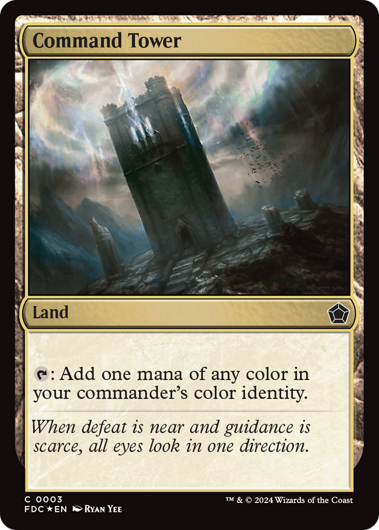 Command Tower [Foundations] | Card Merchant Takapuna