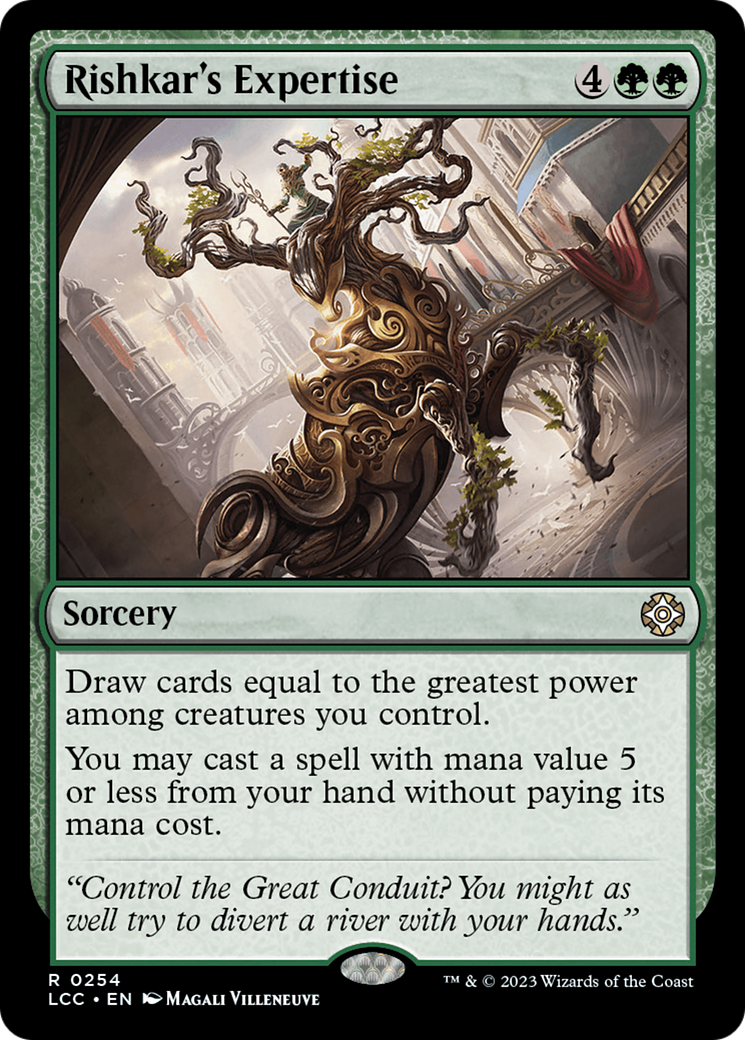 Rishkar's Expertise [The Lost Caverns of Ixalan Commander] | Card Merchant Takapuna