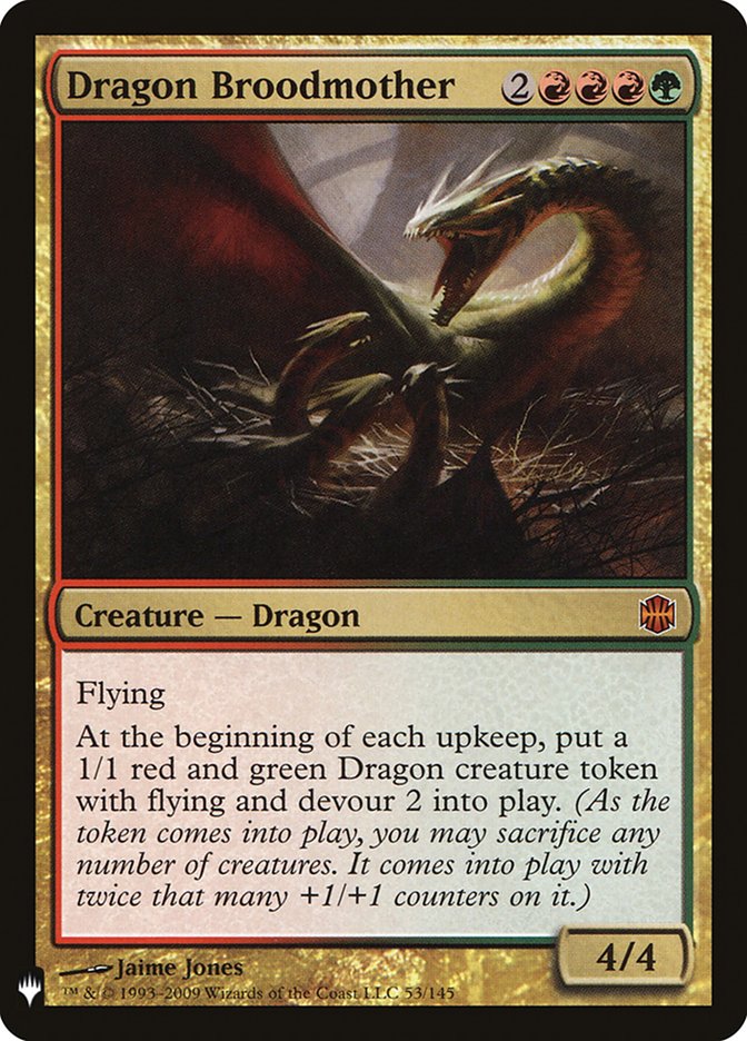 Dragon Broodmother [Mystery Booster] | Card Merchant Takapuna