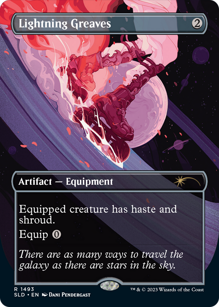 Lightning Greaves (1493) [Secret Lair Drop Series] | Card Merchant Takapuna