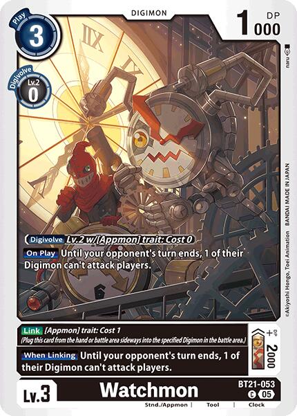 Watchmon [BT21-053] [World Convergence] | Card Merchant Takapuna