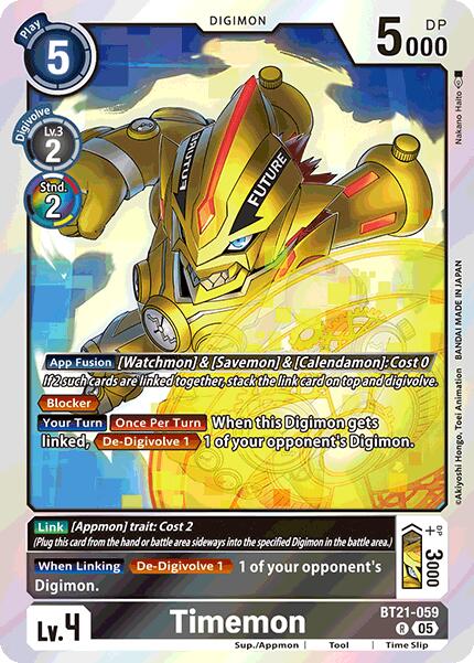 Timemon [BT21-059] [World Convergence] | Card Merchant Takapuna