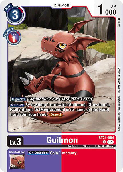 Guilmon [BT21-064] [World Convergence] | Card Merchant Takapuna