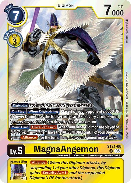 MagnaAngemon [ST21-06] [Starter Deck: Hero of Hope] | Card Merchant Takapuna