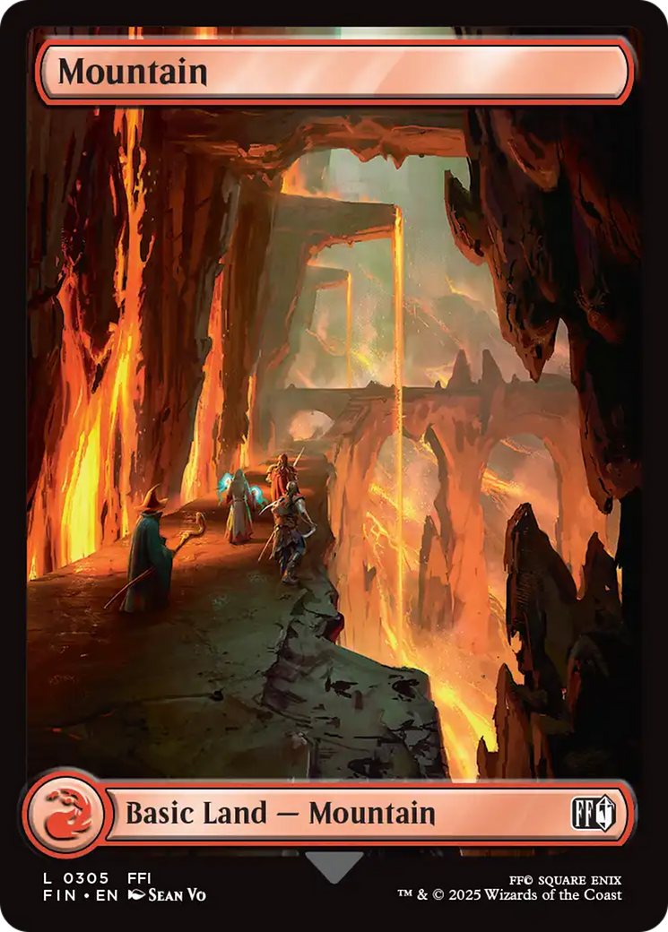 Mountain (0305) [FINAL FANTASY] | Card Merchant Takapuna