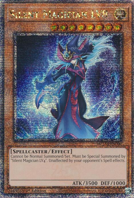 Silent Magician LV8 [MZTM-EN000] Quarter Century Secret Rare | Card Merchant Takapuna
