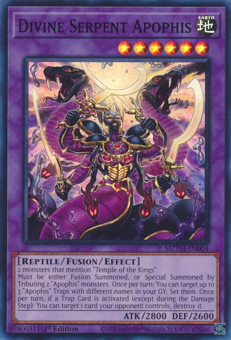 Divine Serpent Apophis [MZTM-EN004] Super Rare | Card Merchant Takapuna