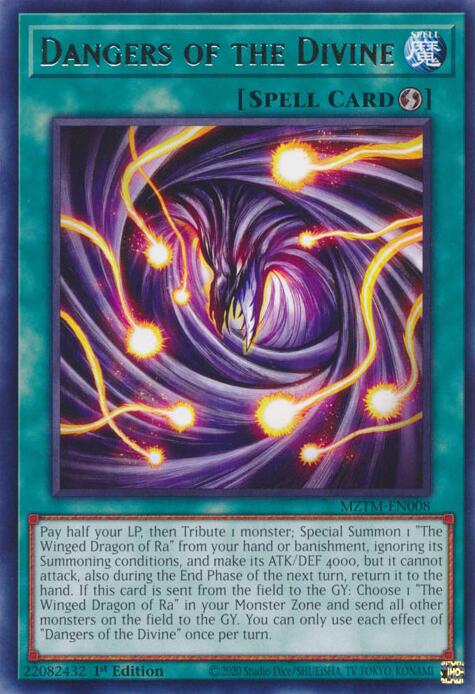 Dangers of the Divine [MZTM-EN008] Rare | Card Merchant Takapuna