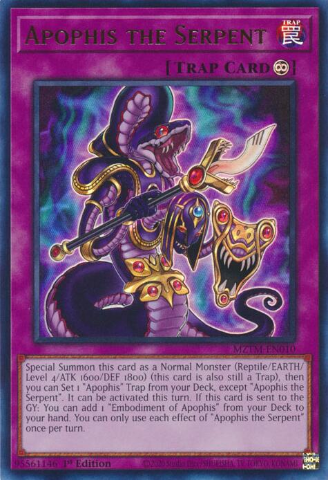 Apophis the Serpent [MZTM-EN010] Ultra Rare | Card Merchant Takapuna