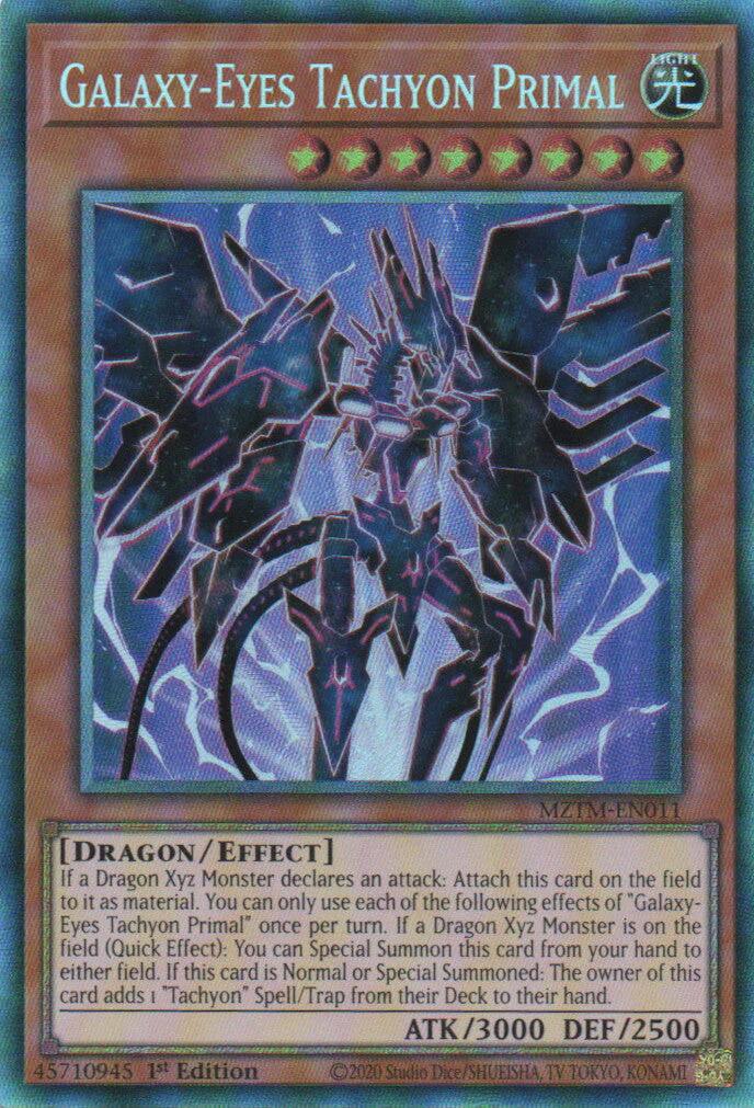 Galaxy-Eyes Tachyon Primal (Collector's Rare) [MZTM-EN011] Collector's Rare | Card Merchant Takapuna