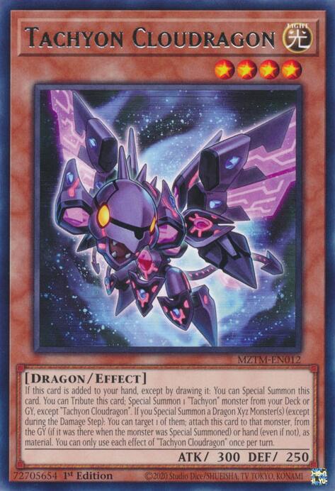 Tachyon Cloudragon [MZTM-EN012] Rare | Card Merchant Takapuna