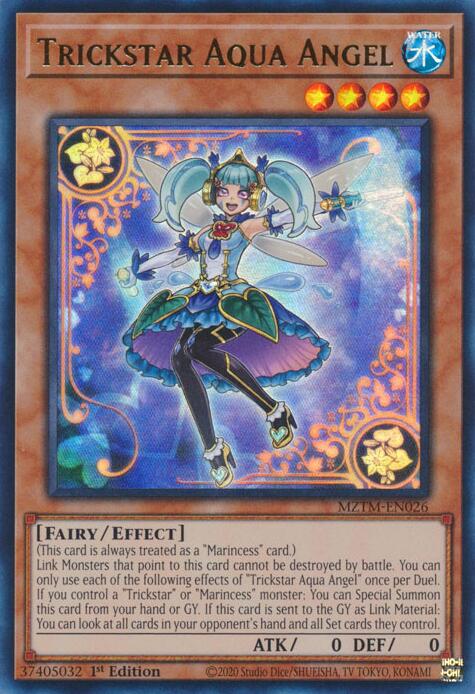 Trickstar Aqua Angel [MZTM-EN026] Ultra Rare | Card Merchant Takapuna