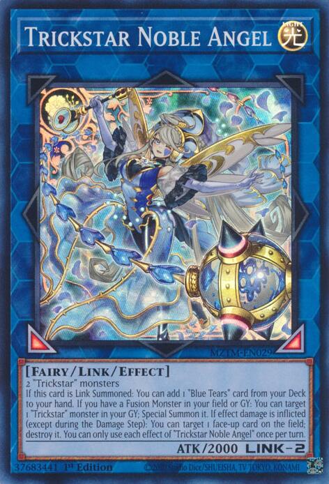 Trickstar Noble Angel [MZTM-EN029] Super Rare | Card Merchant Takapuna