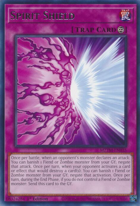 Spirit Shield [MZTM-EN035] Rare | Card Merchant Takapuna