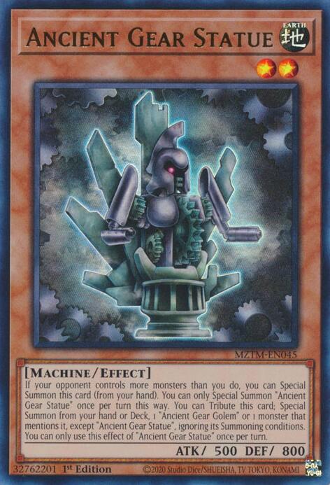Ancient Gear Statue [MZTM-EN045] Ultra Rare | Card Merchant Takapuna