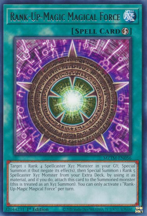 Rank-Up-Magic Magical Force [MZTM-EN056] Rare | Card Merchant Takapuna